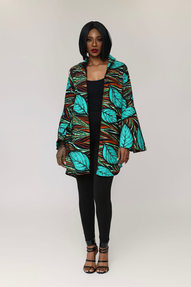 Ada African Print Shirt Dress Pre-order