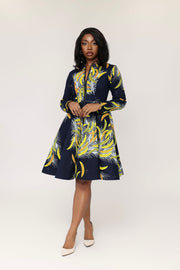 Akanbi African Print Jacket Dress