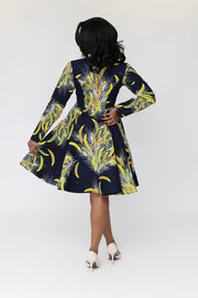 Akanbi African Print Jacket Dress