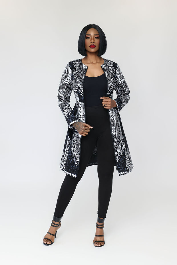 Lisabi African Print Jacket Dress