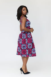 Idera African Print Dress Pre-order