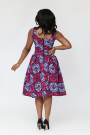 Idera African Print Dress Pre-order