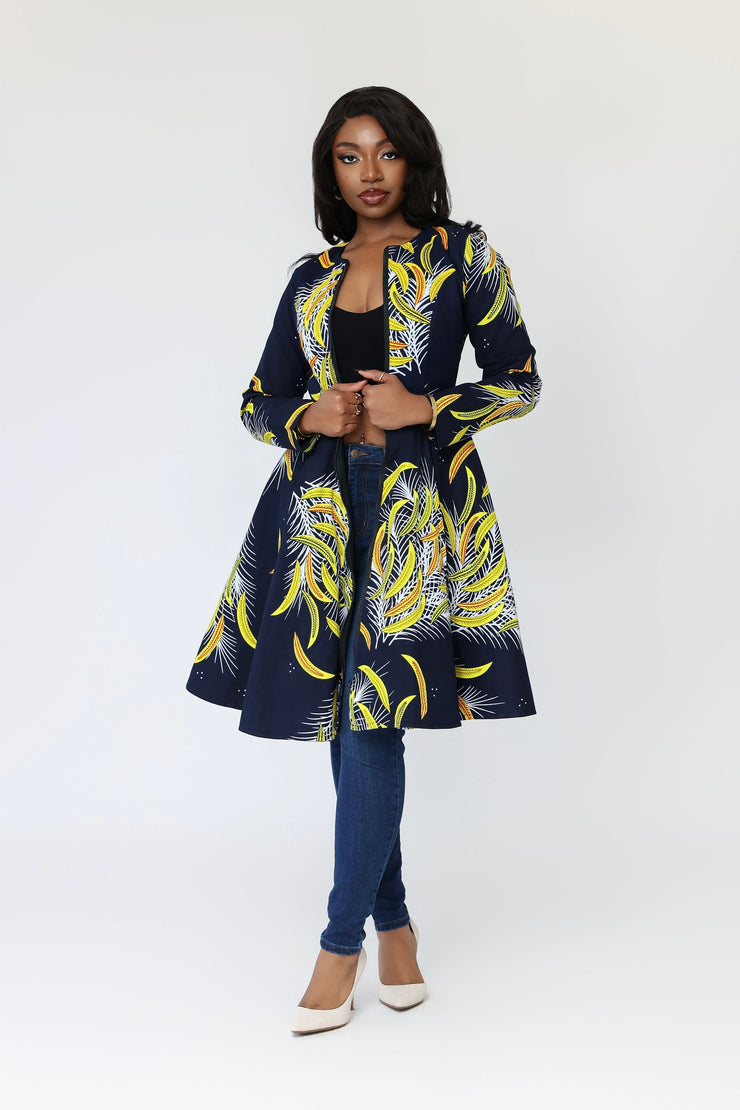 Akanbi African Print Jacket Dress