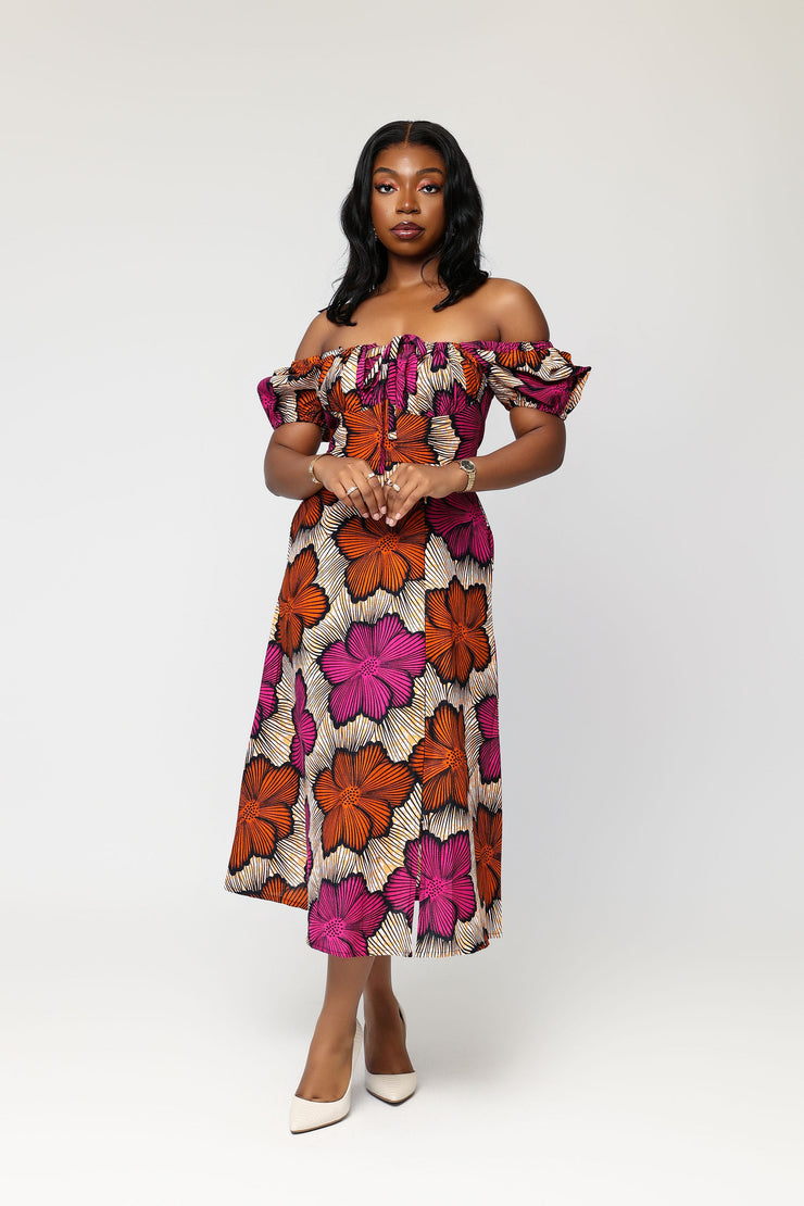 Vuli African Print Dress