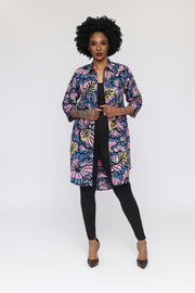 Ibukun African Print Shirt Dress