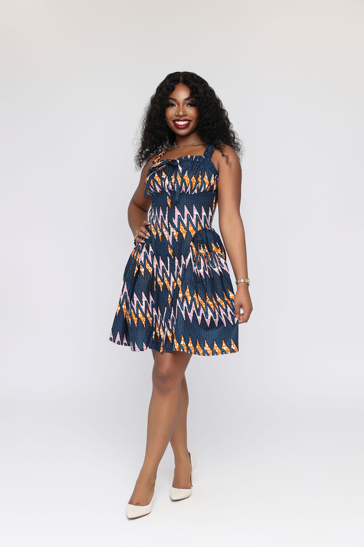 Sisu African Print Dress