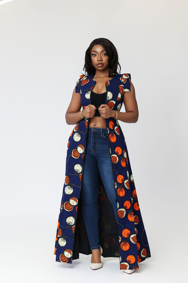 Osupa African Print Jacket Dress