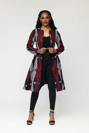 Atupa African Print Jacket Dress