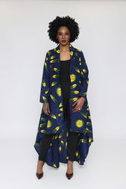 Tope African Print Wrap Dress