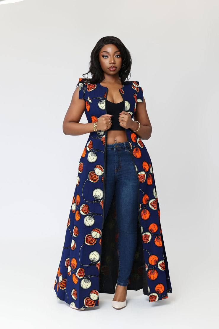 Osupa African Print Jacket Dress