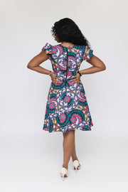 Ajibade African Print Dress