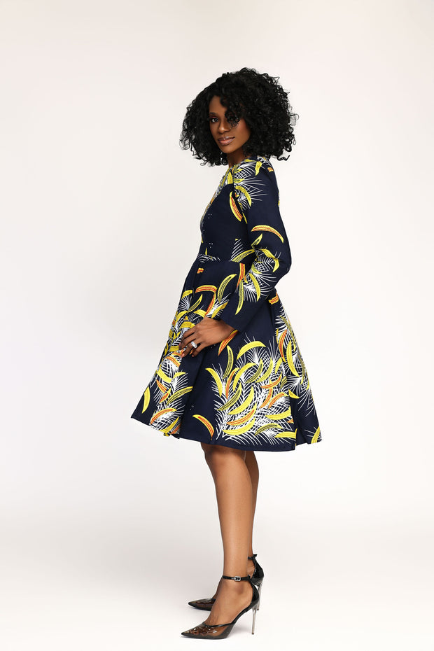 Akanbi African Print Jacket Dress