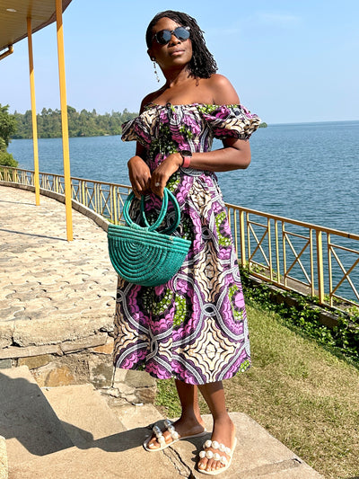 Dee African Print Dress