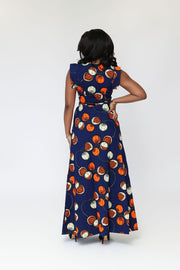 Osupa African Print Jacket Dress