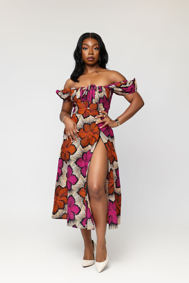 Vuli African Print Dress