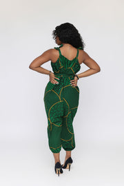 Bamiloye African Print Harem Jumpsuit