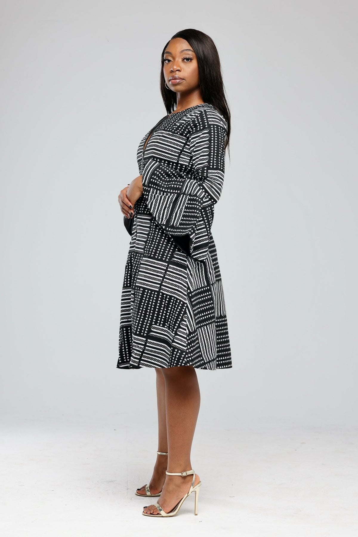 Sanusi African Print Jacket Dress – Ray Darten