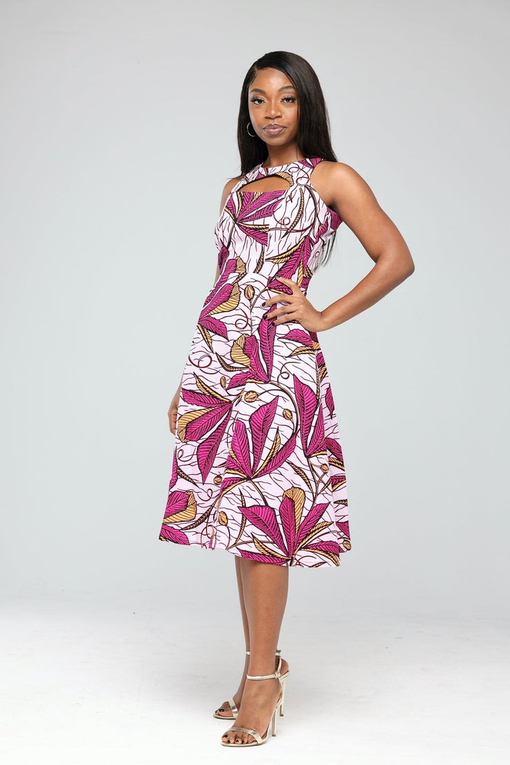 Pataki African Print Dress - Ray Darten