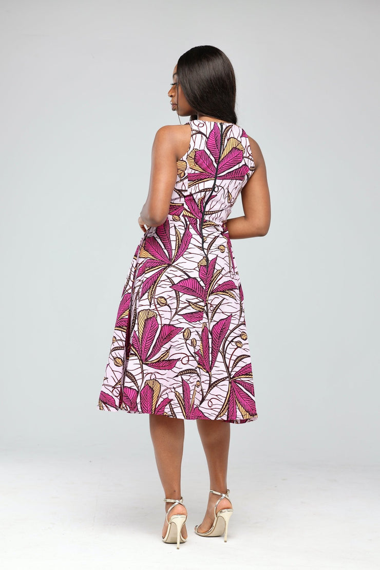 Pataki African Print Dress - Ray Darten