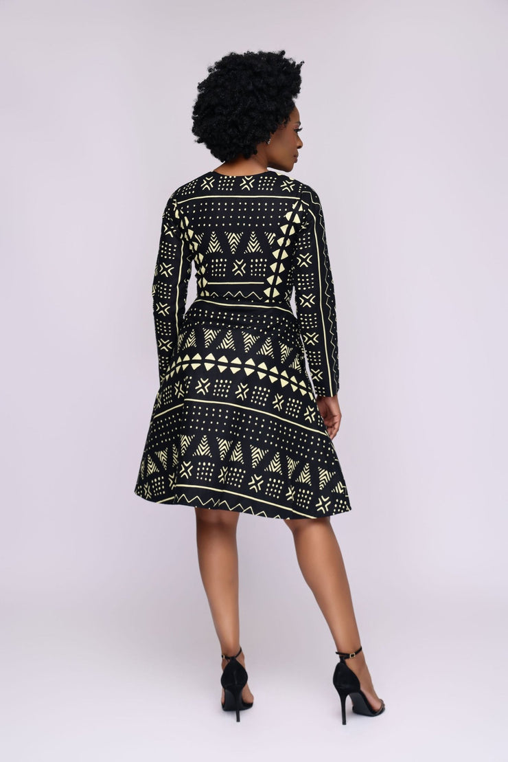 Dara African Print Jacket Dress - Ray Darten