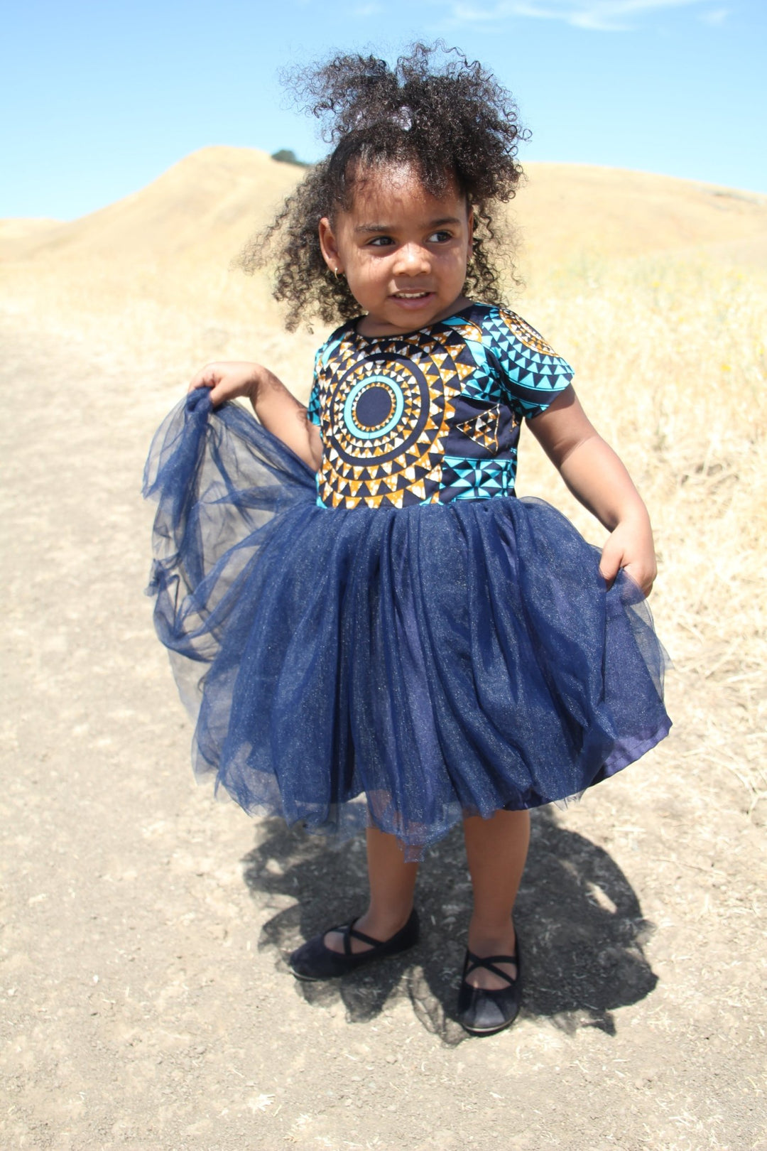 Ajasa African Print Baby Dress Ray Darten